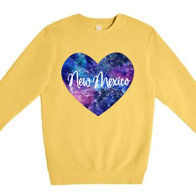 I Love New Mexico Usa Gift Premium Crewneck Sweatshirt