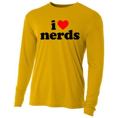 I Love Nerds Cooling Performance Long Sleeve Crew