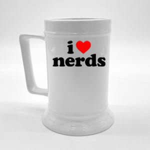 I Love Nerds Beer Stein