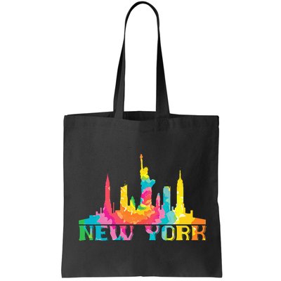 I Love New York City NYC Liberty Statue Brooklyn Tie Dye Bag