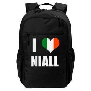 I Love Niall Ireland Flag Daily Commute Backpack