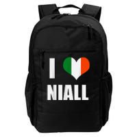 I Love Niall Ireland Flag Daily Commute Backpack