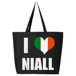 I Love Niall Ireland Flag 25L Jumbo Tote