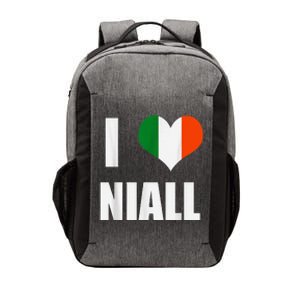 I Love Niall Ireland Flag Vector Backpack