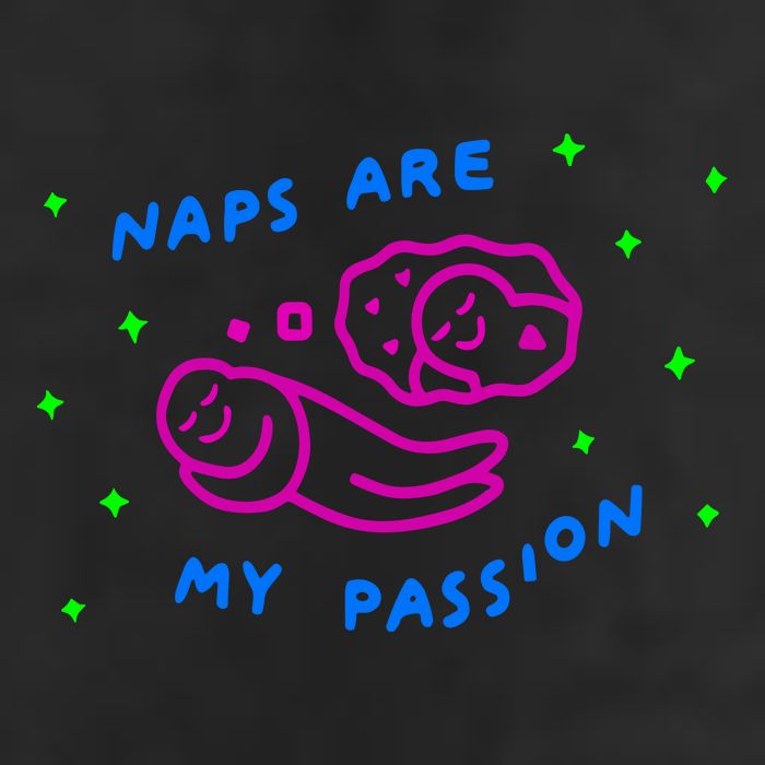 I Love Naps Naps Are My Passion 7 Panel Mesh Trucker Snapback Hat