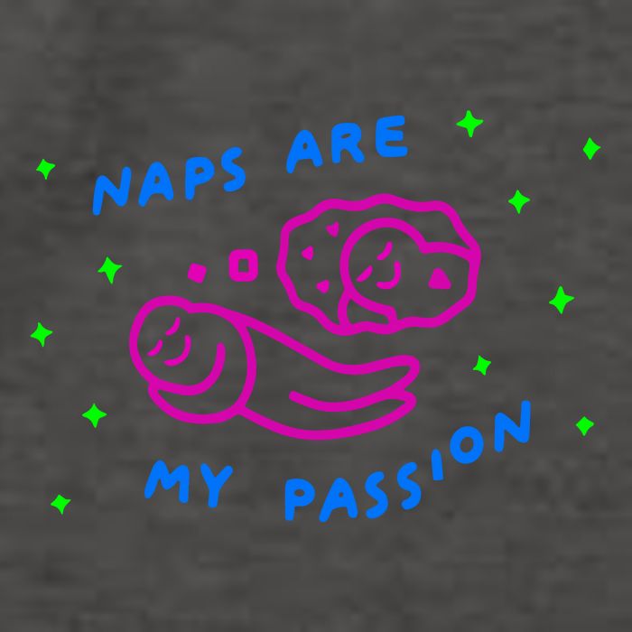 I Love Naps Naps Are My Passion Vector Backpack