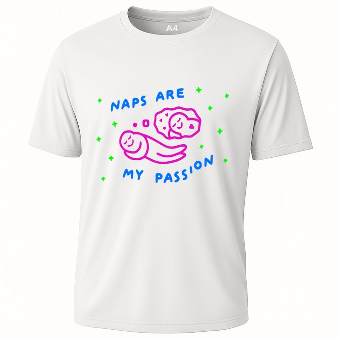 I Love Naps Naps Are My Passion Cooling Performance Crew T-Shirt