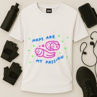 I Love Naps Naps Are My Passion Cooling Performance Crew T-Shirt