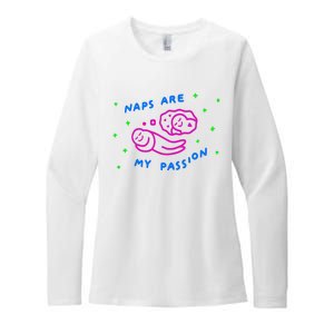 I Love Naps Naps Are My Passion Womens CVC Long Sleeve Shirt