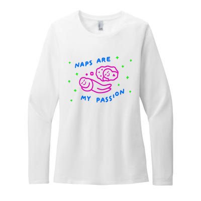 I Love Naps Naps Are My Passion Womens CVC Long Sleeve Shirt