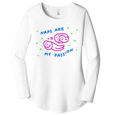 I Love Naps Naps Are My Passion Women's Perfect Tri Tunic Long Sleeve Shirt