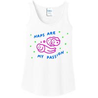 I Love Naps Naps Are My Passion Ladies Essential Tank