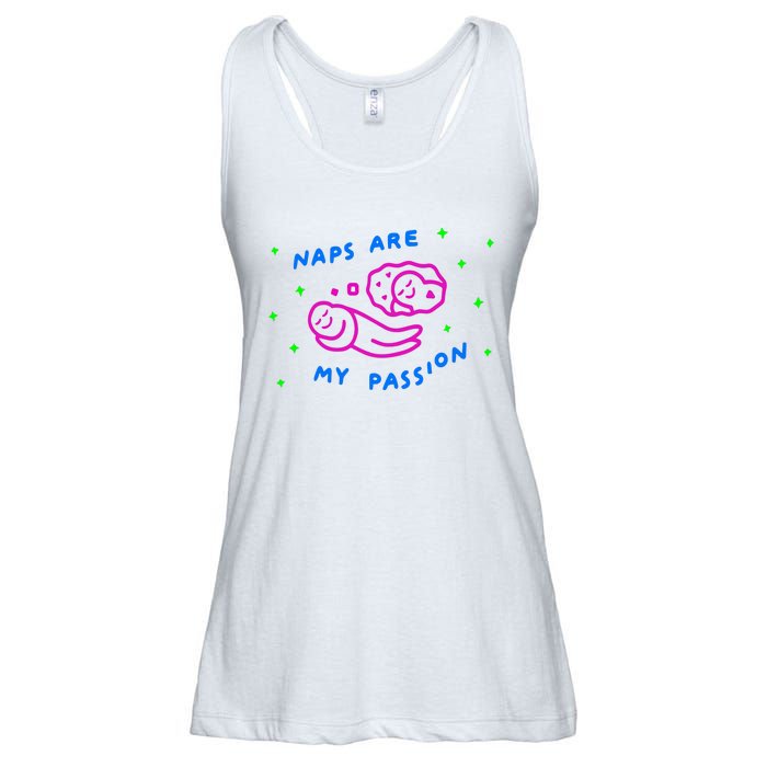 I Love Naps Naps Are My Passion Ladies Essential Flowy Tank