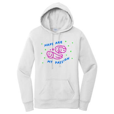 I Love Naps Naps Are My Passion Women's Pullover Hoodie