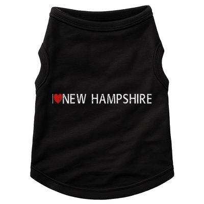 I Love New Hampshire Doggie Tank