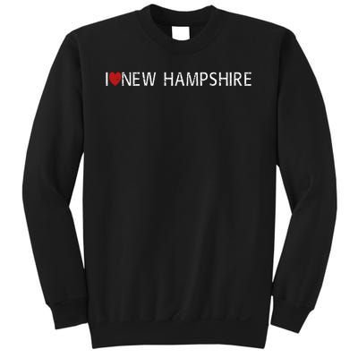 I Love New Hampshire Sweatshirt