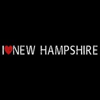 I Love New Hampshire Drawstring Bag