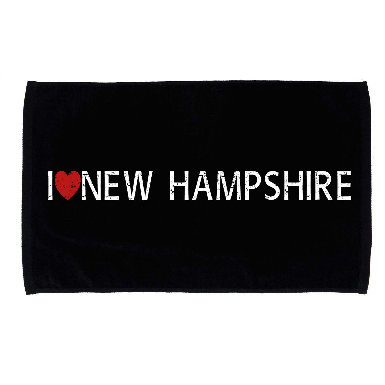 I Love New Hampshire Microfiber Hand Towel
