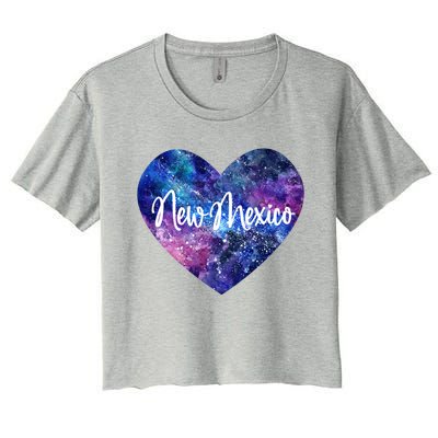 I Love New Mexico Usa Gift Women's Crop Top Tee