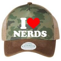 I Love Nerds I Heart Nerds Legacy Tie Dye Trucker Hat