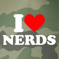 I Love Nerds I Heart Nerds Legacy Tie Dye Trucker Hat