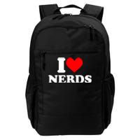 I Love Nerds I Heart Nerds Daily Commute Backpack