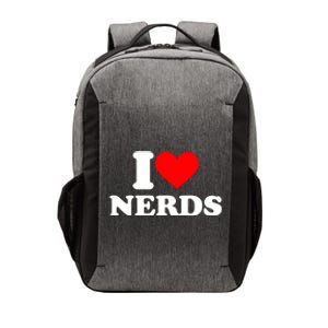 I Love Nerds I Heart Nerds Vector Backpack