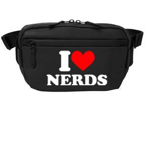 I Love Nerds I Heart Nerds Crossbody Pack