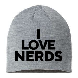 I Love Nerds Sustainable Beanie