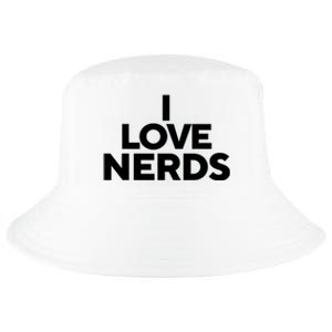 I Love Nerds Cool Comfort Performance Bucket Hat