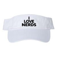 I Love Nerds Valucap Bio-Washed Visor