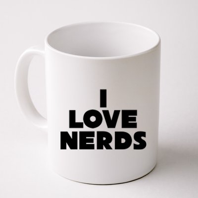 I Love Nerds Coffee Mug