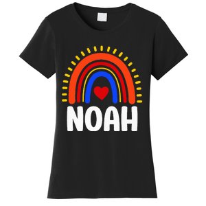 I Love Noah Cute Noah Rainbow Women's T-Shirt