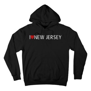 I Love New Jersey Hoodie