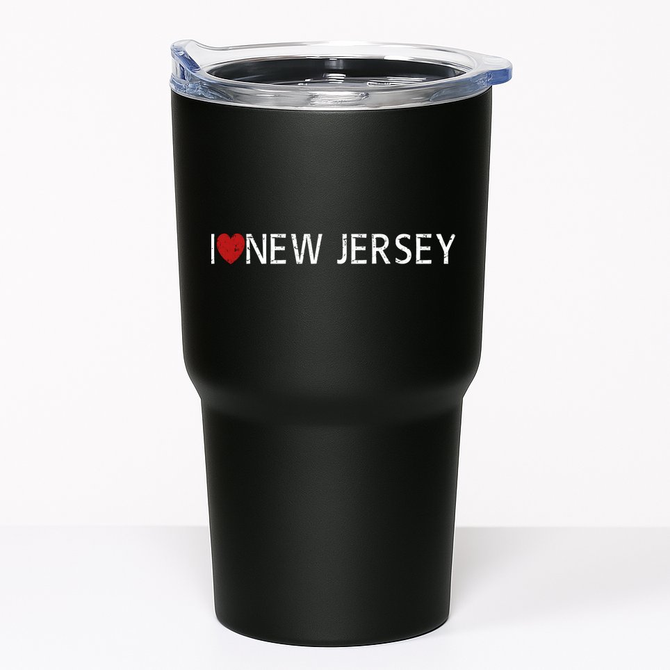 I Love New Jersey Tumbler