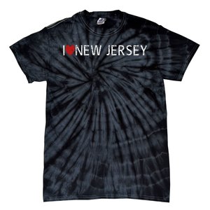 I Love New Jersey Tie-Dye T-Shirt