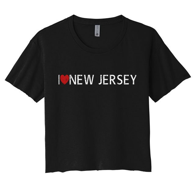 I Love New Jersey Crop Top