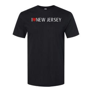 I Love New Jersey Softstyle CVC T-Shirt