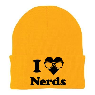 I Love Nerds Knit Cap Winter Beanie