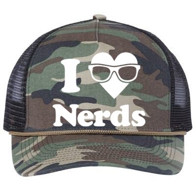 I Love Nerds Retro Rope Trucker Hat Cap