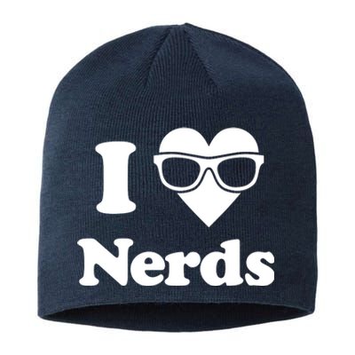 I Love Nerds Sustainable Beanie