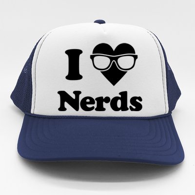 I Love Nerds Trucker Hat