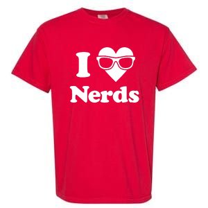 I Love Nerds Garment-Dyed Heavyweight T-Shirt