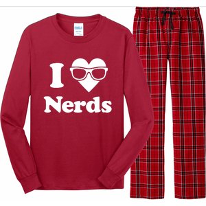 I Love Nerds Long Sleeve Pajama Set