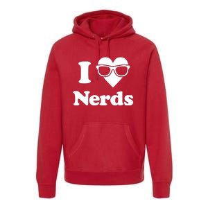 I Love Nerds Premium Hoodie