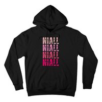 I Love Niall Vintage Personalized Name Niall Hoodie