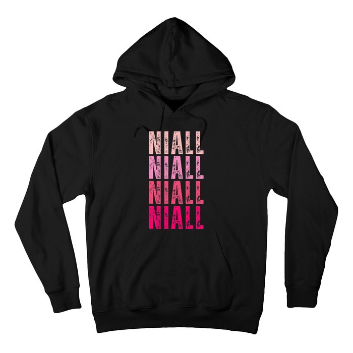 I Love Niall Vintage Personalized Name Niall Hoodie