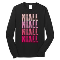 I Love Niall Vintage Personalized Name Niall Long Sleeve Shirt