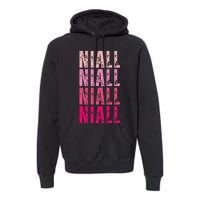 I Love Niall Vintage Personalized Name Niall Premium Hoodie