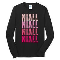 I Love Niall Vintage Personalized Name Niall Tall Long Sleeve T-Shirt